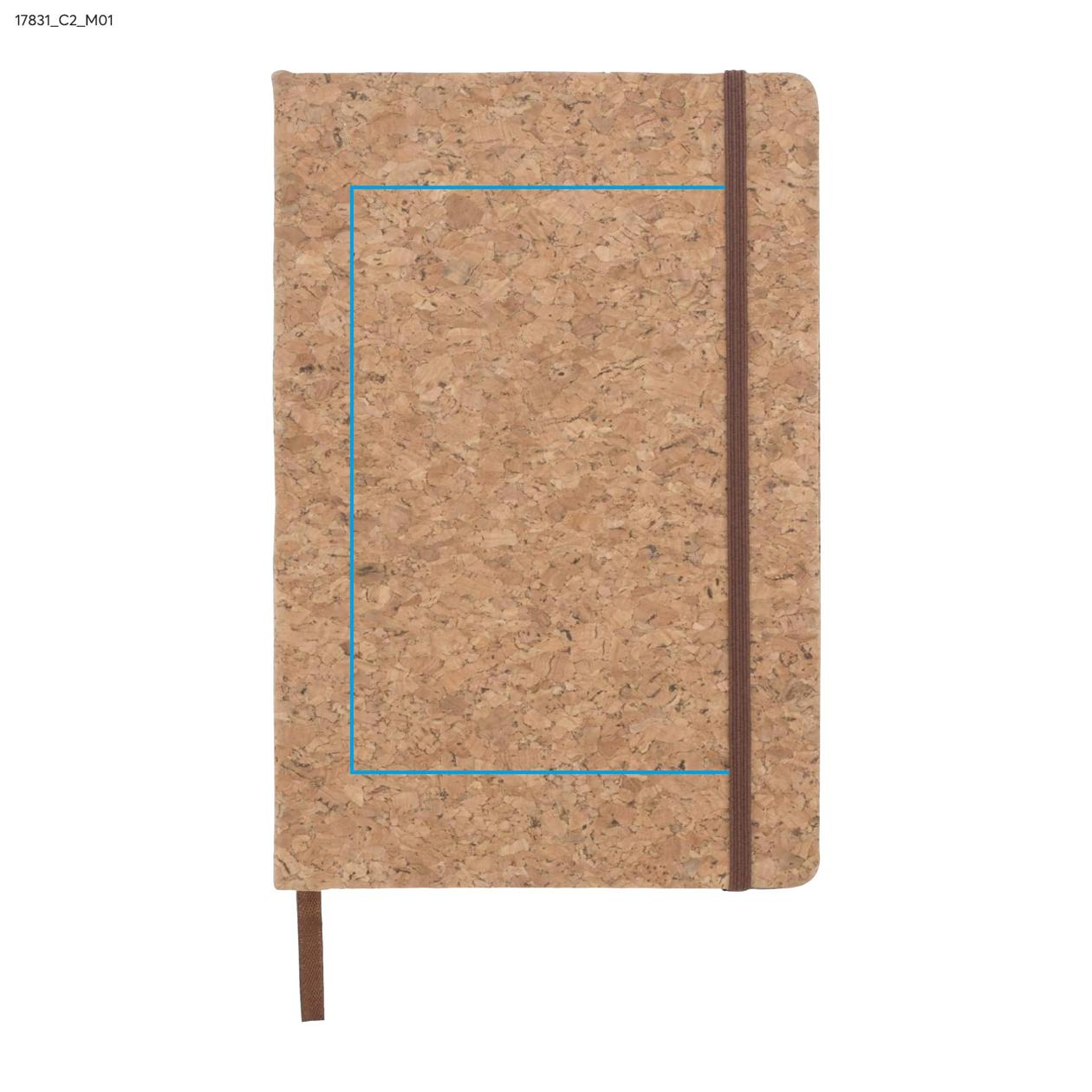 Notes CORA A5 beżowy (naturalny)