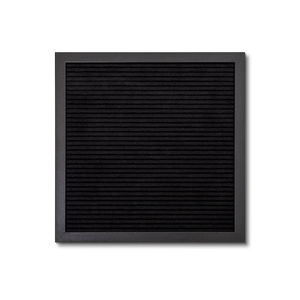 Czarna tablica literowa 30 x 30 cm z czarną ramą do użytku wewnętrznego wewnętrzna tablica literowa ogłoszeniowa tablica informacyjna tablica ogłoszeń
