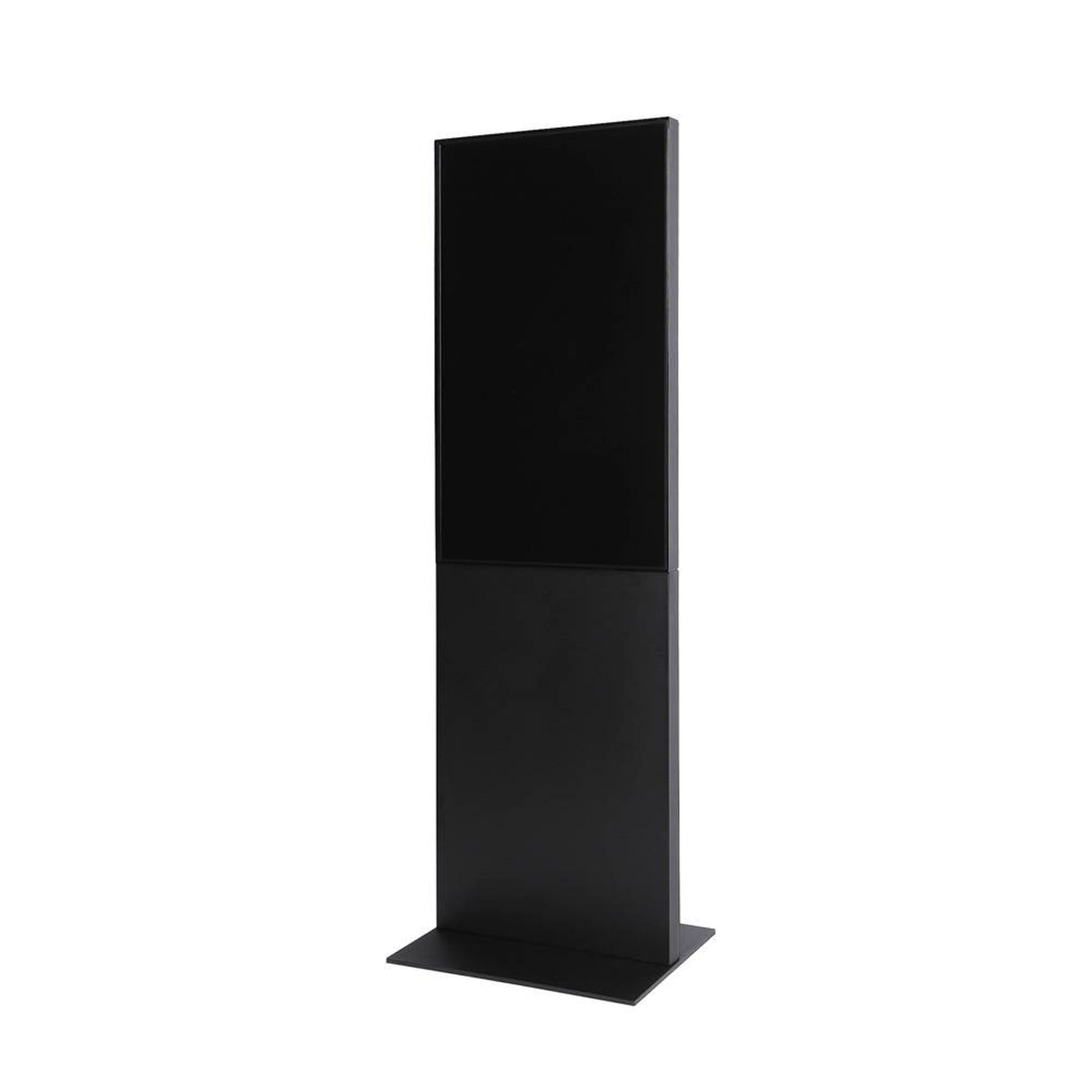 Multimedialny totem reklamowy z ekranem 43" Trend Line - Czarny