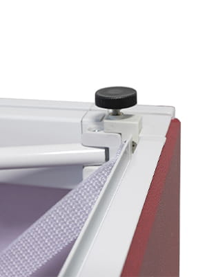 Hybrid counter illuminated with LED