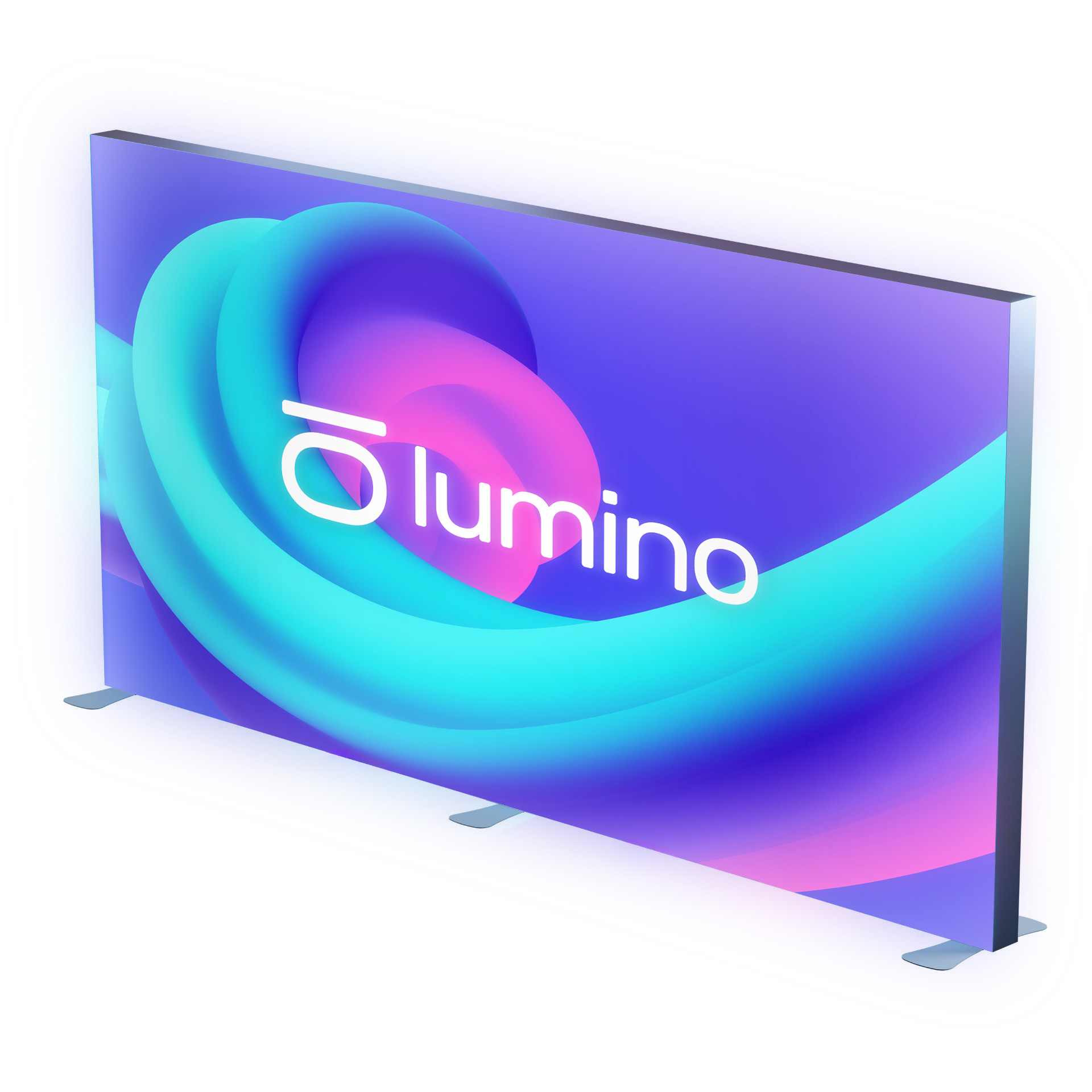 Lumino 125 mm wewnętrzny kaseton LED podświetlany wolnostojący