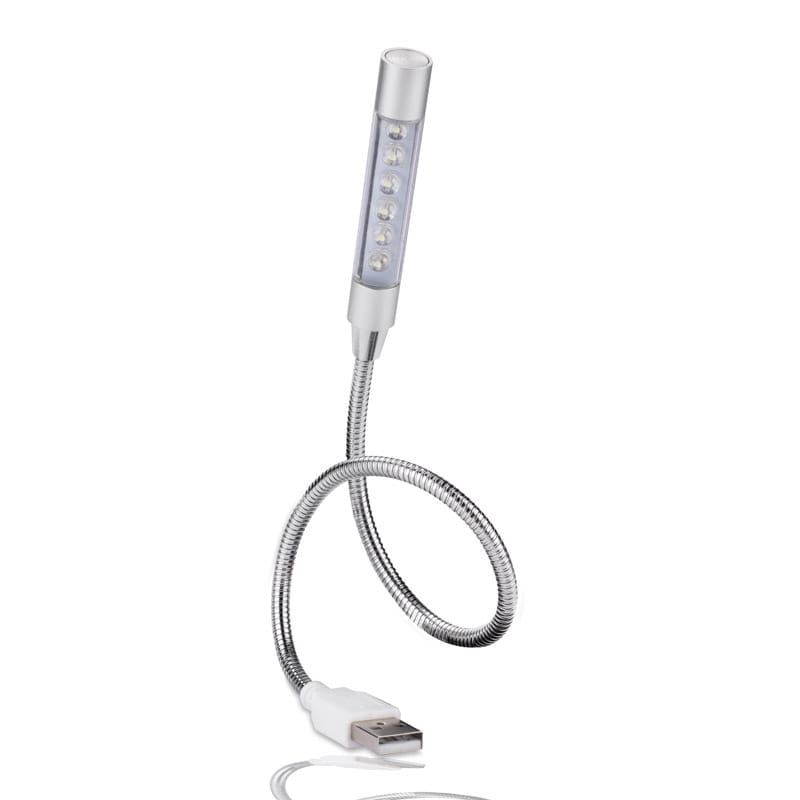 Lampka USB PROBE srebrny