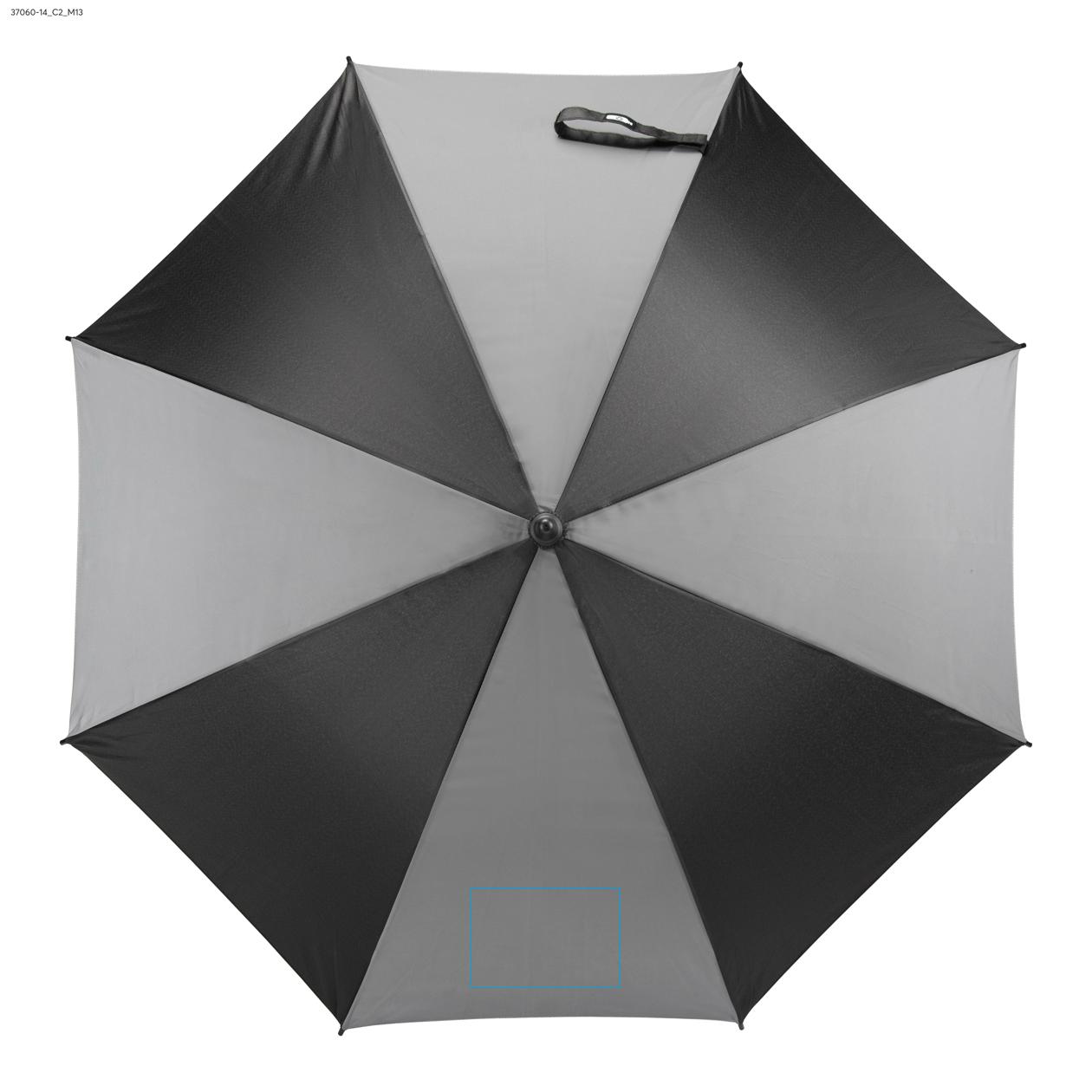 Parasol ISTA popielaty (szary) z logo