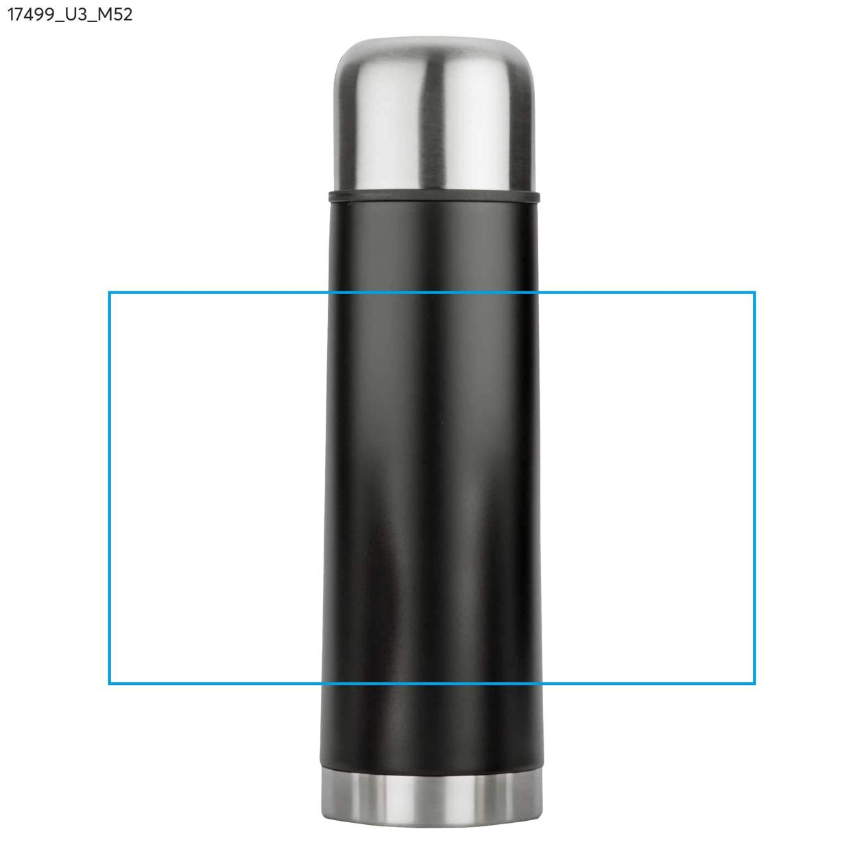 Zestaw upominkowy ACON (Termos 500ml, 2 kubki 260ml) srebrny