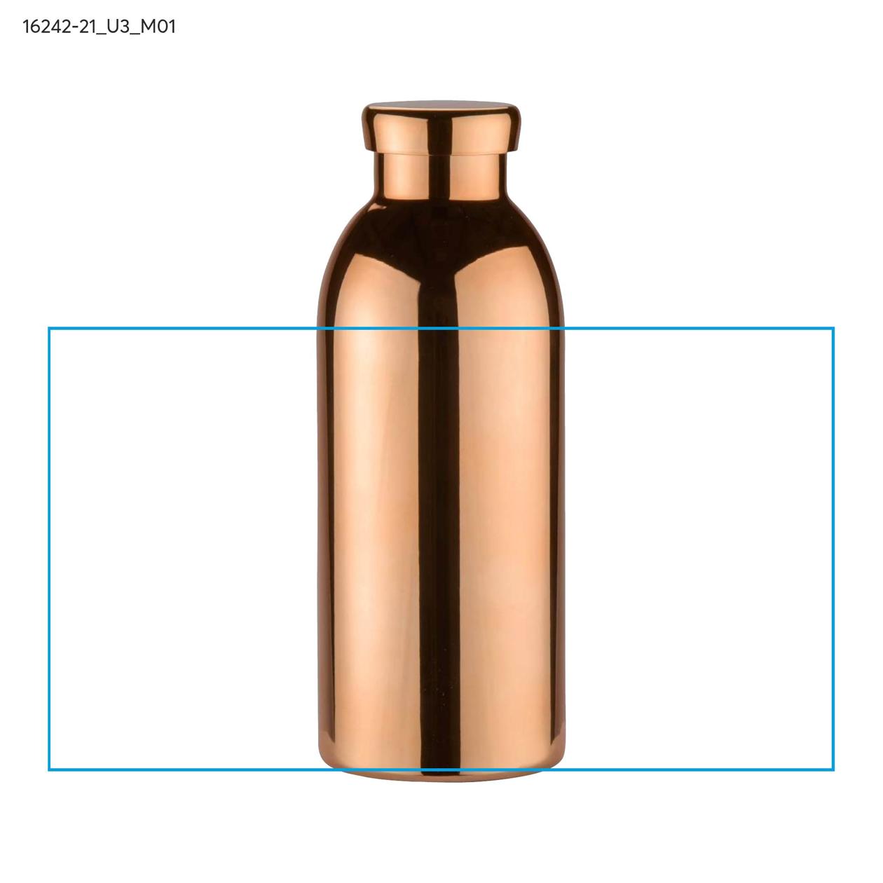Butelka stalowa NEL 500 ml różowy