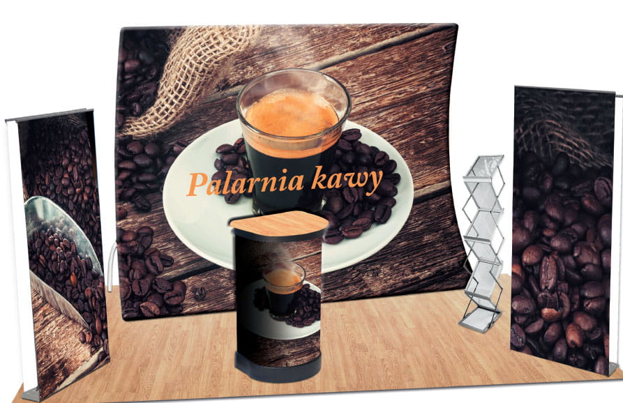 15m2 Coffee exhibition set