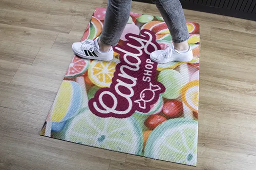 Paillasson avec logo, tapis de sol Universal Guard Brush