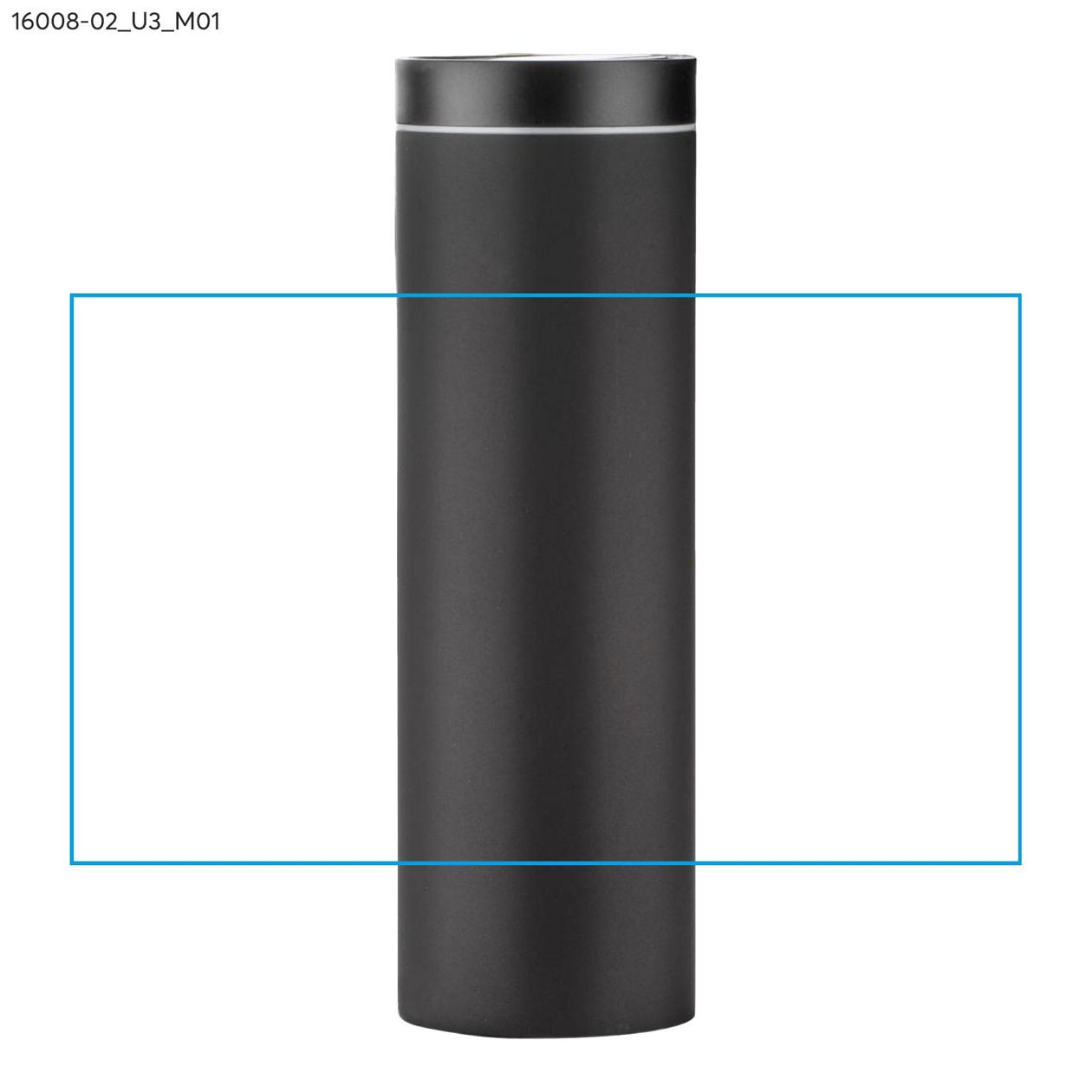Kubek termiczny ROTO 440 ml czarny