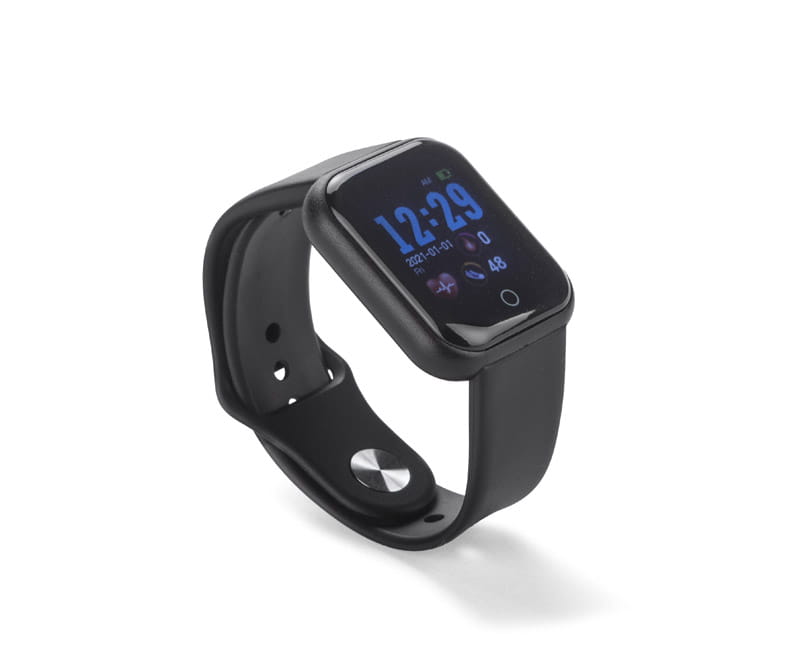 Zegarek fitness STEP czarny z logo