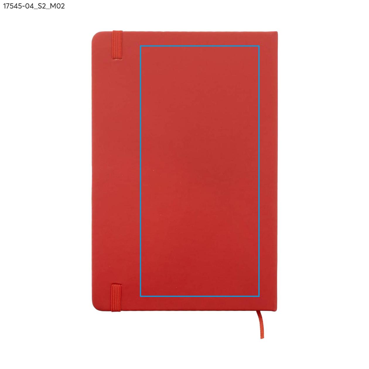 Notes VITAL A5 czerwony