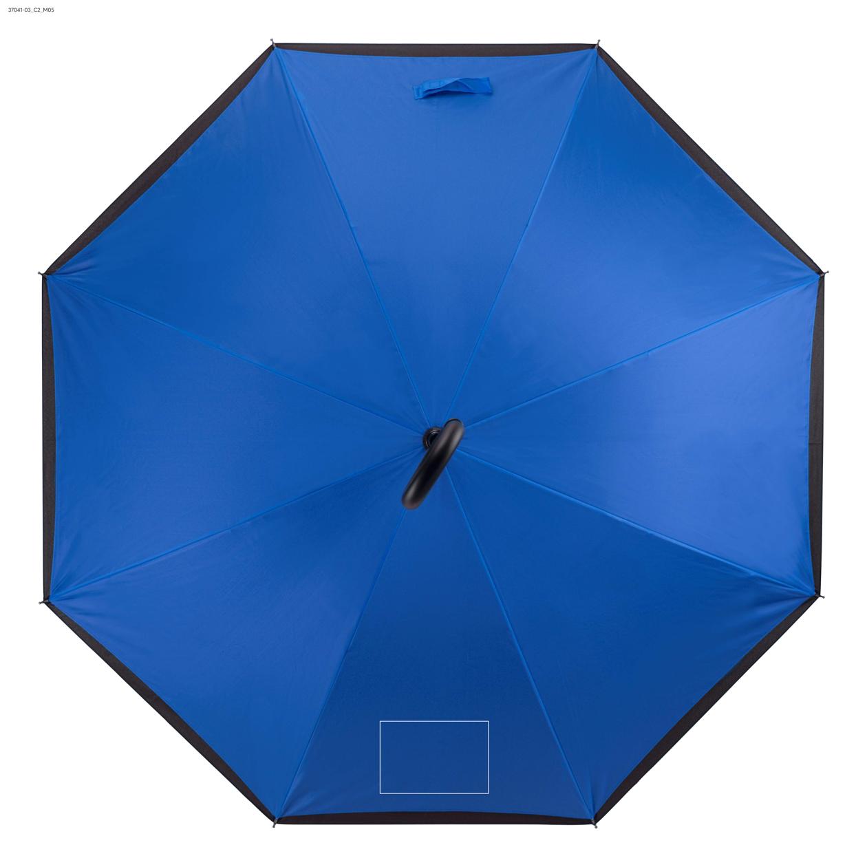 Parasol REVERS niebieski