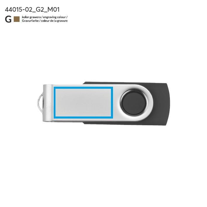 Pamięć USB TWISTER 32 GB czarny