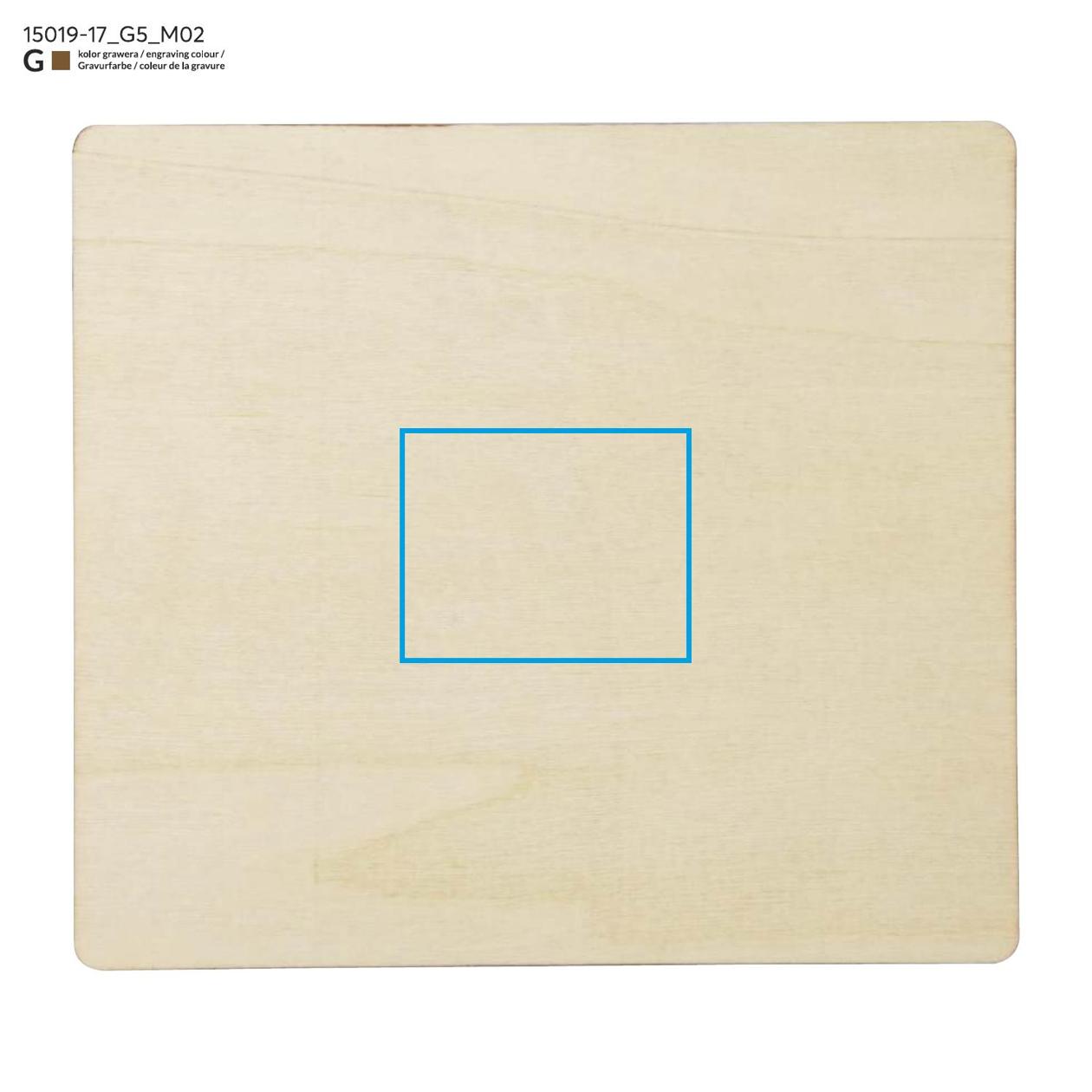 Puzzle drewniane WOODSY beżowy (naturalny)