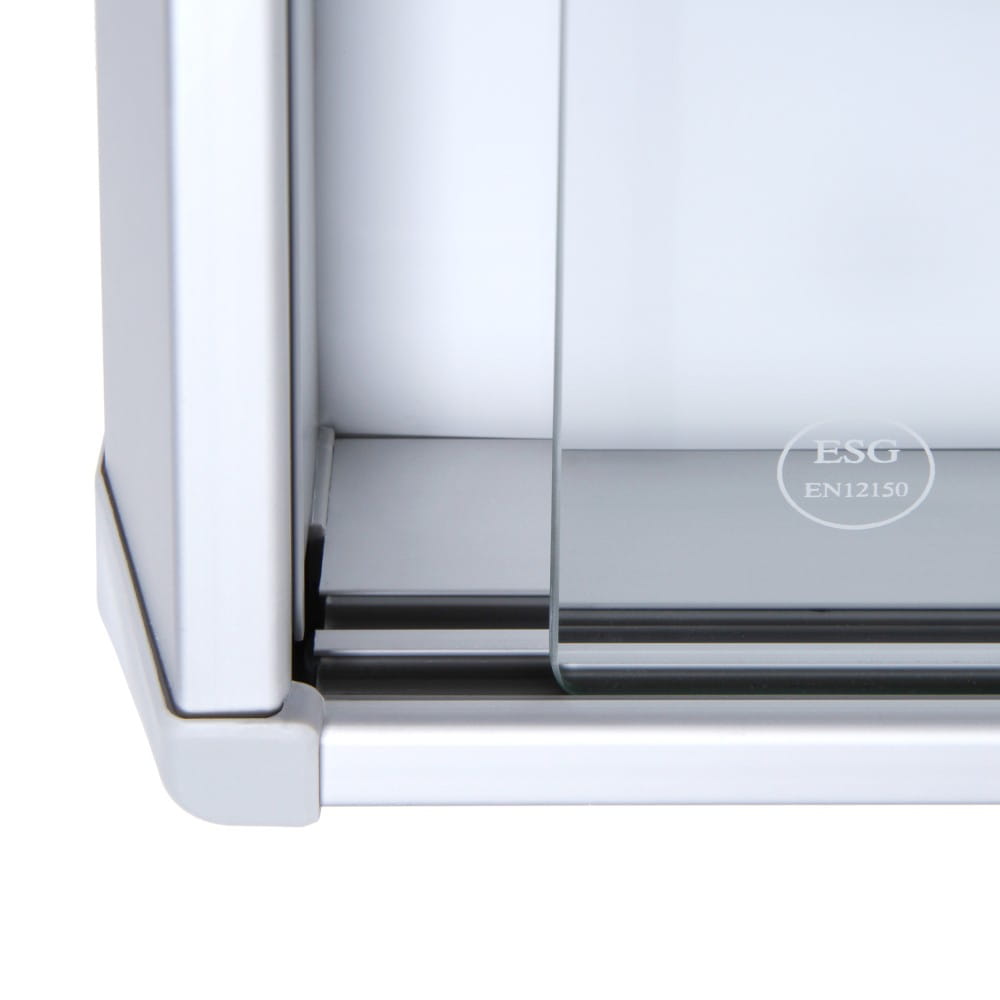 SL 21xA4 Magnetic Display Case 154x92 cm with Sliding Door, Locked with a Key for Internal Use, Display Cabinet, Advertisement Display, Information Display, Notice Board, Information Board