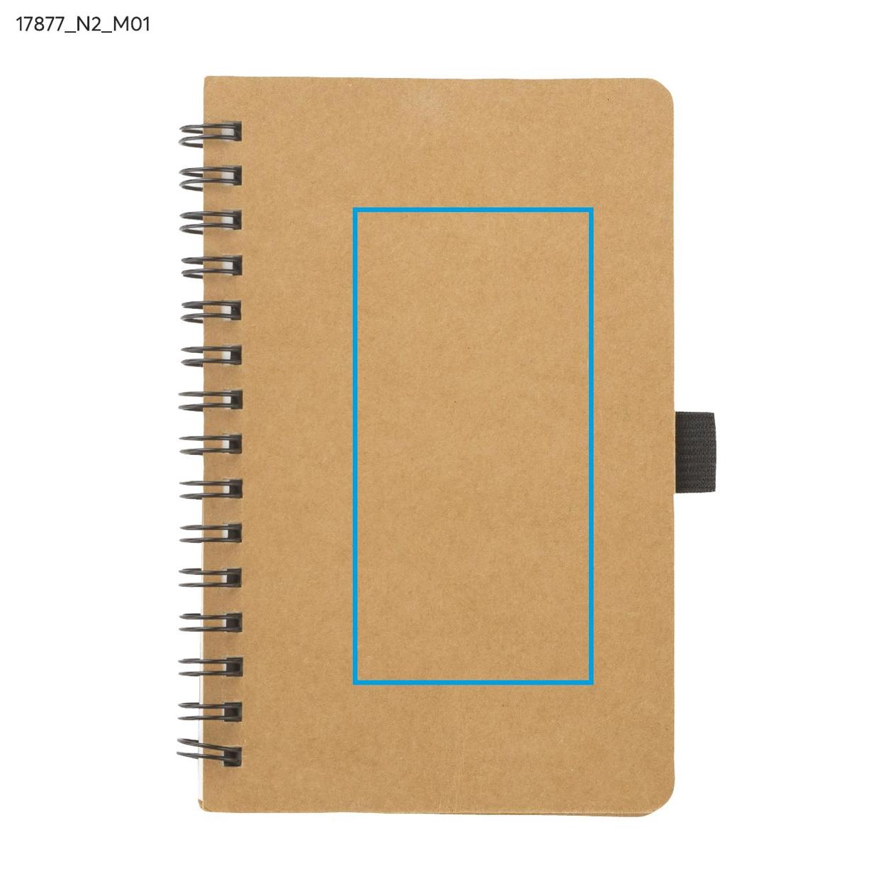 Notes BATO A6 brązowy