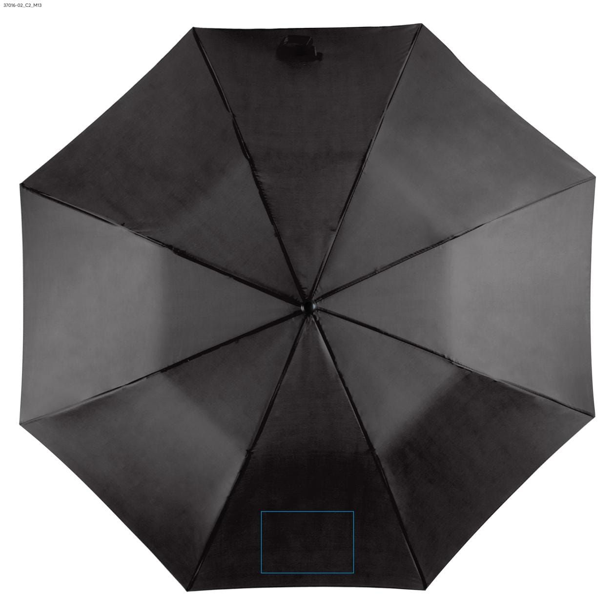 Parasol SAMER składany czarny