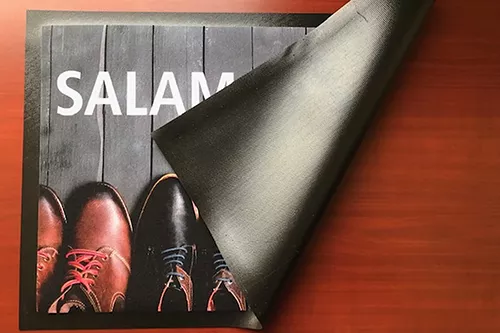 Tapis promotionnel avec logo, tapis de sol Promo Star