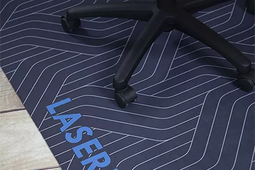 Tapis pour chaise avec logo, tapis de sol Office Floor Guard
